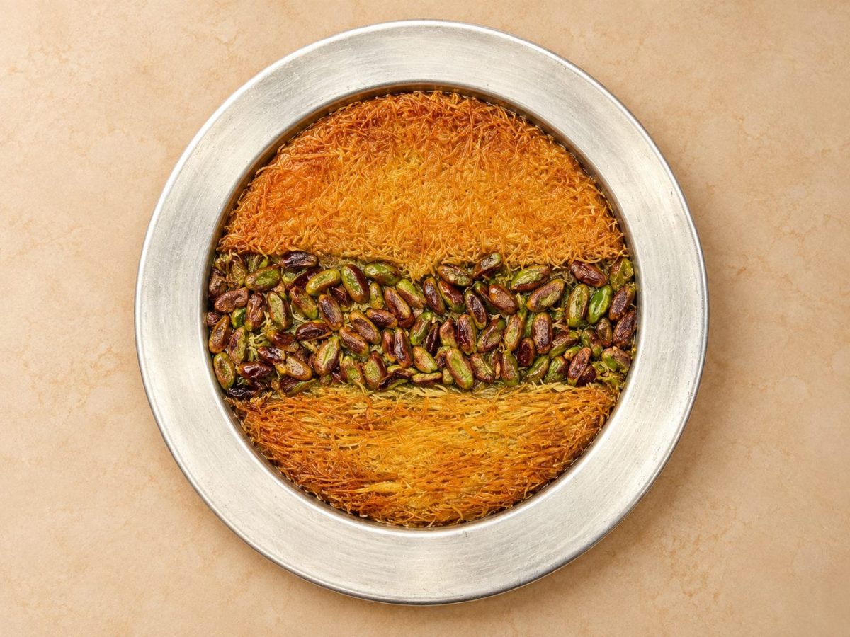 Muhteşem 3'lü künefe tepsisi